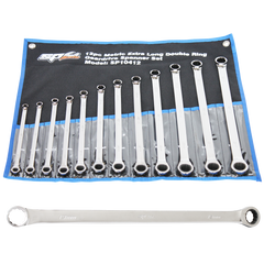 SP Tools - Spanner Set - Double Ring Geardrive 12pc Metric | SP10412