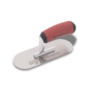 AG Pulie - HIGH CARBON STEEL POOL TROWEL 254x76mm DURASOFT | SP10SD