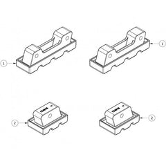 Bailey - Spare Part Foot Kit AL SS & P120 (Legacy Products) | SP15-025AZ