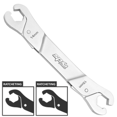 SP Tools - 9/16"x19/32" Spanner Flare Nut Ratcheting 14.0*15.0mm | SP16045