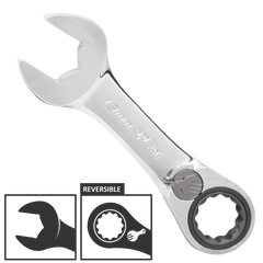 SP Tools - Spanner Roe Stubby Reversible Geardrive Metric 8mm | SP17208