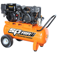 SP Air - Compressor - 6.5Hp Petrol Belt Drive 60Lt Tank | SP17P
