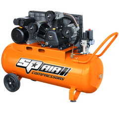 SP Air - Compressor - 3Hp Belt Drive 100Lt Tank | SP1800