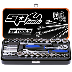 SP Tools - Socket Set - 3/8Dr 6Pt 32Pc Metric/Sae | SP20202