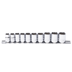 SP Tools - 3/8" Drive Metric Socket Rail 12 Point 10 Piece | SP20230