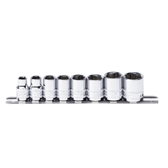SP Tools - 3/8" Drive Socket Rail 6 Point 8 Piece SAE | SP20233