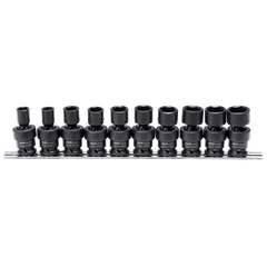 SP Tools - Socket Set Impact Swivel 10Pc Metric 3/8Dr 6Pt | SP20256