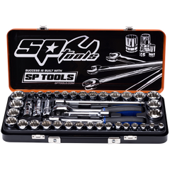 SP Tools - 1/2" Drive Socket Set 12 Point 41 Piece Metric/SAE | SP20300