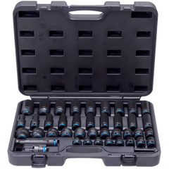 SP Tools - 1/2" Drive Metric Socket Set Impact 6 Point 40 Piece | SP20322