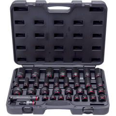 SP Tools - 1/2" Drive Socket Set Impact 6 Point 34 Piece SAE | SP20327