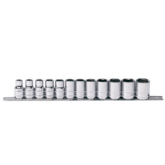 SP Tools - 1/2" Drive Metric Socket Rail 6 Point 12 Piece | SP20332