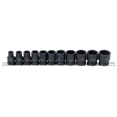 SP Tools - 1/2" Drive Socket Rail Impact 6 Point 11 Piece SAE | SP20351