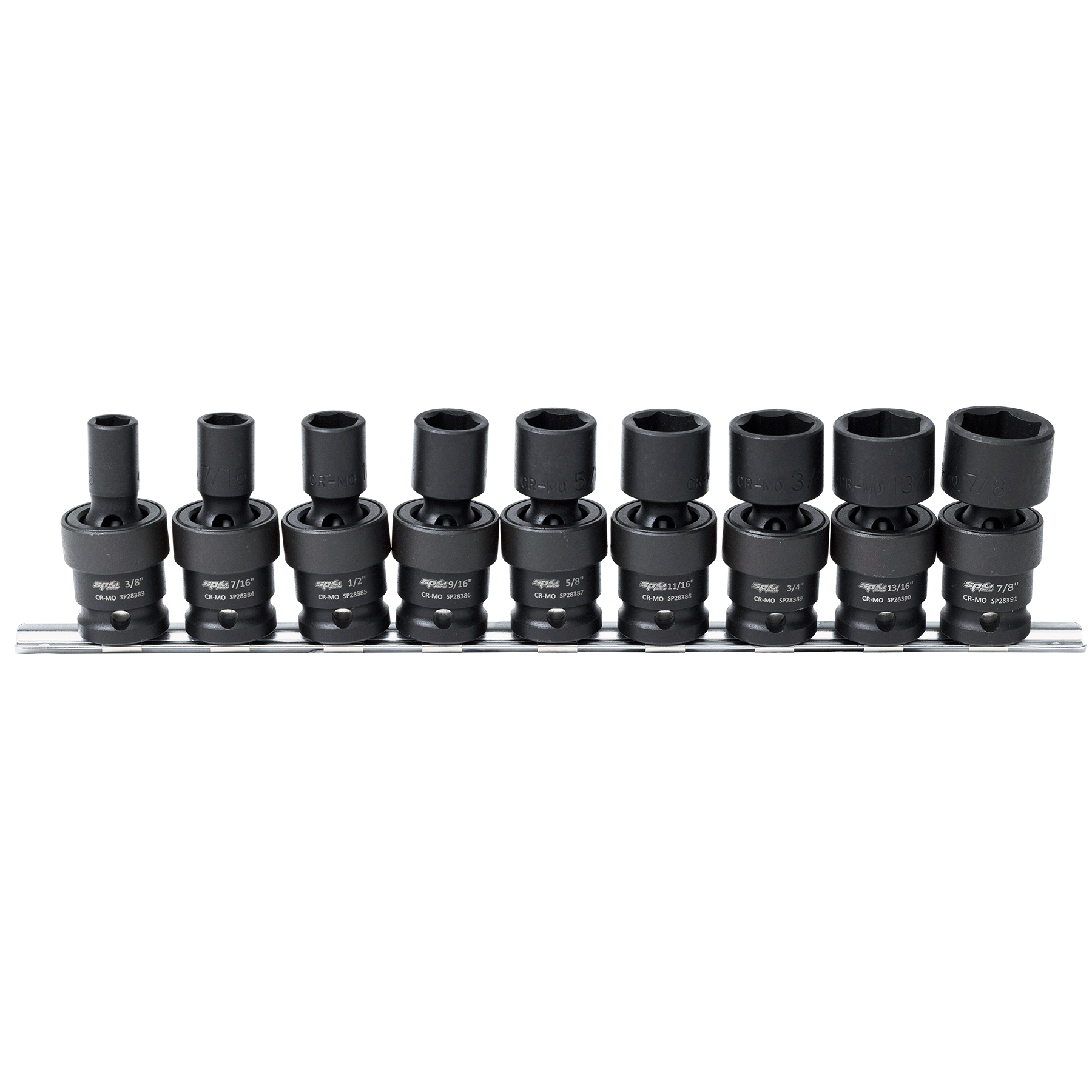 Sp Socket Set SP Tools - Socket Set Impact Swivel 9Pc Sae 1/2 Dr 6Pt () | SP TOOLS ...