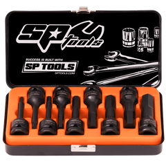 SP Tools - 1/2" Drive Socket Set Impact Inhex 9 Piece SAE | SP20375