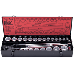 SP Tools - Socket Set 3/4Dr 12Pt 32Pc Metric/Sae | SP20400
