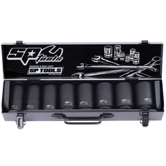SP Tools - 3/4" Drive Socket Set Impact Deep 6 Point 8 Piece SAE | SP20425
