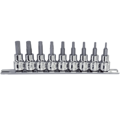 SP Tools - 48mm Socket Rail 3/8" Drive Torx Plus 9 Piece - L | SP20450