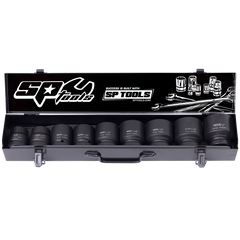 SP Tools - 1" Socket Set Impact Dr 6 Point 9 Piece SAE | SP20515
