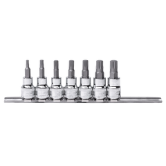 SP Tools - 48mm Socket Rail 3/8" DR Spline Bit 7 Piece Set | SP20543
