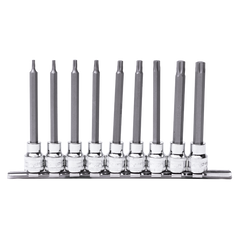 SP Tools - 100mm Socket Rail 3/8" DR Spline Bit 7 Piece Set | SP20544