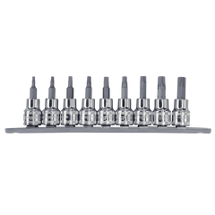 SP Tools - 48mm Socket Rail 3/8" Drive Torx 9 Piece - L | SP20548