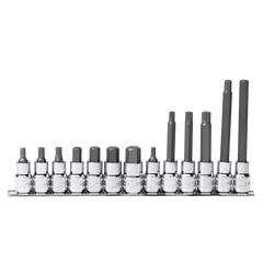 SP Tools - 1/2" Drive Socket Rail Set 13 Piece Metric Inhex/Spline | SP20566