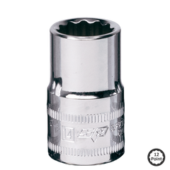 SP Tools - Socket1/2"Dr 12Pt Metric 22mm | SP23022