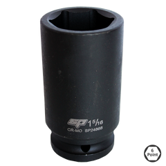 SP Tools - 7/16" Socket Impact 3/4" Drive 6 Point SAE Deep 1 | SP24870