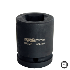 SP Tools - 20mm Socket Impact 3/4" Drive Double Square Metric | SP24920