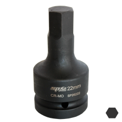 SP Tools - 19mm Socket Impact 1"Dr Inhex Metric | SP26219
