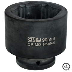 SP Tools - 73mm Socket Impact 1-1/2" Drive 6 Point Metric | SP26573