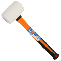 SP Tools - Striking Tools - Hammer Rubber Mallet White - 454G/16Oz/1Lbs | SP30275