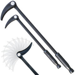 SP Tools - 406mm Auto Speciality Pry Bar Set 2 Piece Indexing Jaw + 559mm | SP30870