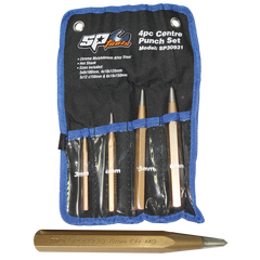 SP Tools - Striking Tools Centre Punch 4 Piece Set | SP30931