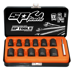 SP Tools - 3/8" Drive Metric Socket Set Impact Twist 12 Piece | SP31260