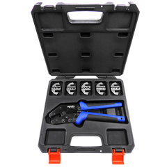 SP Tools - Auto Electrical Ratchet Crimper Kit 6Pc 9"Quick Change | SP32288