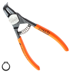 SP Tools - Pliers Hd Circlip External Bent (10-25mm) SP Precision 125mm | SP32363