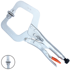 SP Tools - Pliers & Cutters - Locking C-Clamp Swivel Pads - 275mm (11") | SP32656