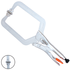 SP Tools - Pliers & Cutters - Locking C-Clamp Swivel Pads - 380mm (15") | SP32657