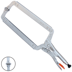 SP Tools - Pliers & Cutters - Locking C-Clamp Swivel Pads - 450mm (18") | SP32658