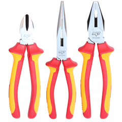 SP Tools - Pliers & Cutters - Vde Insulated 3pc Set | SP32909