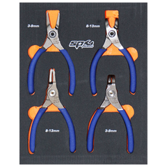 SP Tools - Pliers & Cutters - Circlip 4pc Set - 1.3mm Tips | SP32935