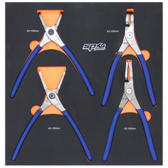 SP Tools - Pliers & Cutters - Circlip 4pc Set - 2.2mm Tips | SP32937