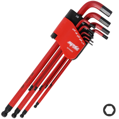 SP Tools - Key Set - SAE HEX Ball Drive 9 Piece | SP34502