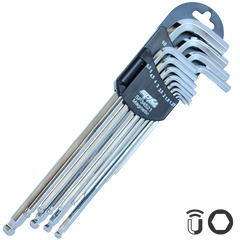 SP Tools - Key Set Magnetic 13 Piece Metric Ball Drive HEX | SP34521