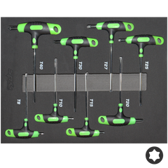 SP Tools - HEX - Key T-Handle 8 Piece Torx Set | SP34708