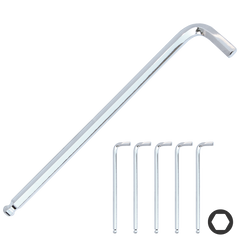 SP Tools - 6mm HEX Key Chrome Magnetic Metric (- Pack of 5) | SP34911
