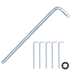 SP Tools - Torx Key Chrome Magnetic T-45 (- Pack of 5) | SP34988
