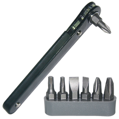 SP Tools - Bit Set 8 Piece 1/4" Hex Ratchet Driver Set Low Profile | SP39608