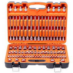 SP Tools - Bit Set - Technician 1/4 - 3/8- 1/2"Dr Metric/Sae Hex &Torx 84 Piece | SP39625